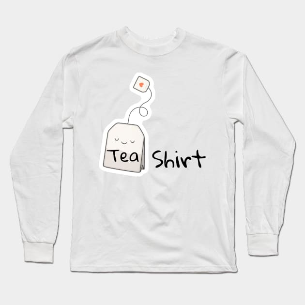 Tea shirt funny design Long Sleeve T-Shirt by Byreem